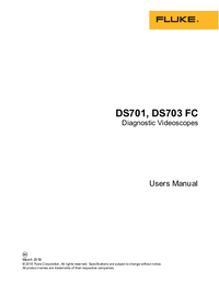 Thumbnail of document Manual - DS703 FC Diagnostic Videoscope